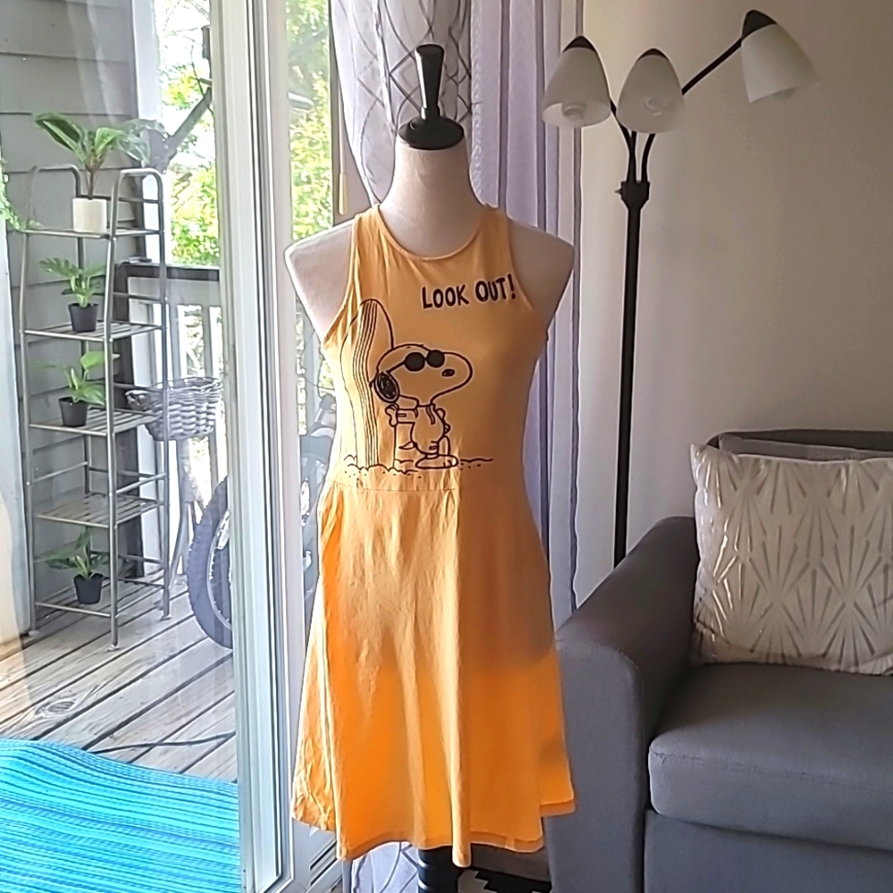 H&M light orange dress size 16/18 kids